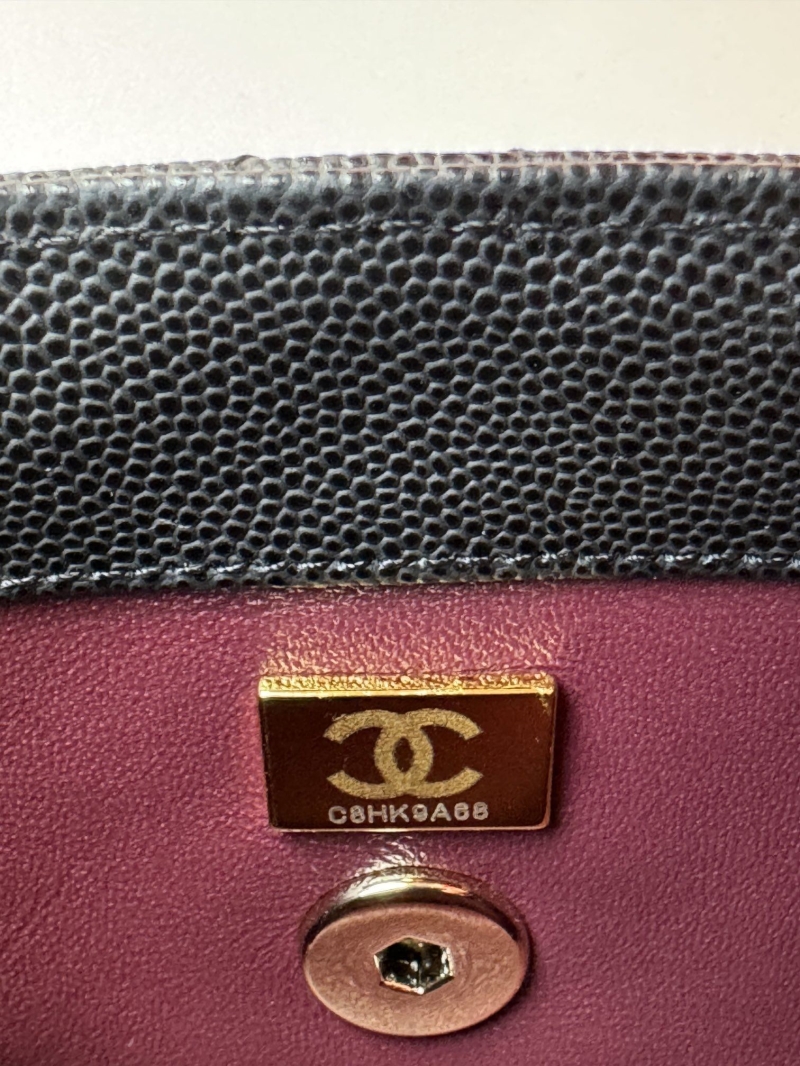 Ch**el top handle bags